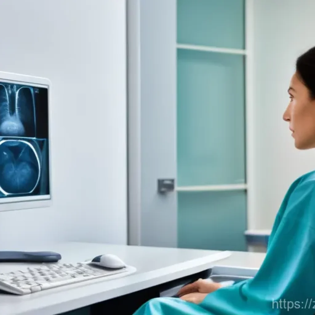 CT 검사 장단점 - **Prompt 1: "The Physician's 'Fiery Eyes': Unveiling Subtle Changes with CT"**
A realistic and p...