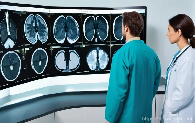 CT 검사 장단점 - **Prompt 2: "Modern CT Experience: Comfort, Speed, and Advanced Care"**
    A sleek, futuristic, and...