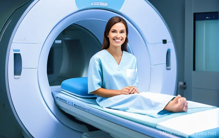 방사선 진단 기기 리뷰 - **AI-Enhanced Medical Diagnostics:**
    A team of diverse, professional doctors, including male and...