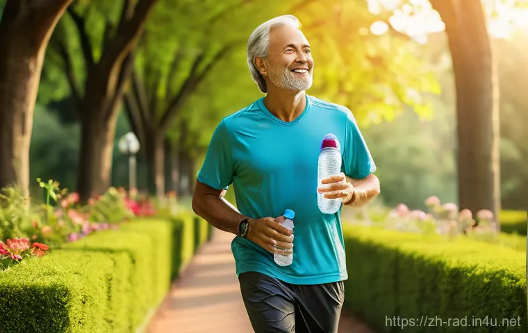 전립선암 방사선 치료 후기 - **Prompt:** "A futuristic and sterile medical environment, focusing on advanced radiotherapy. The ce...